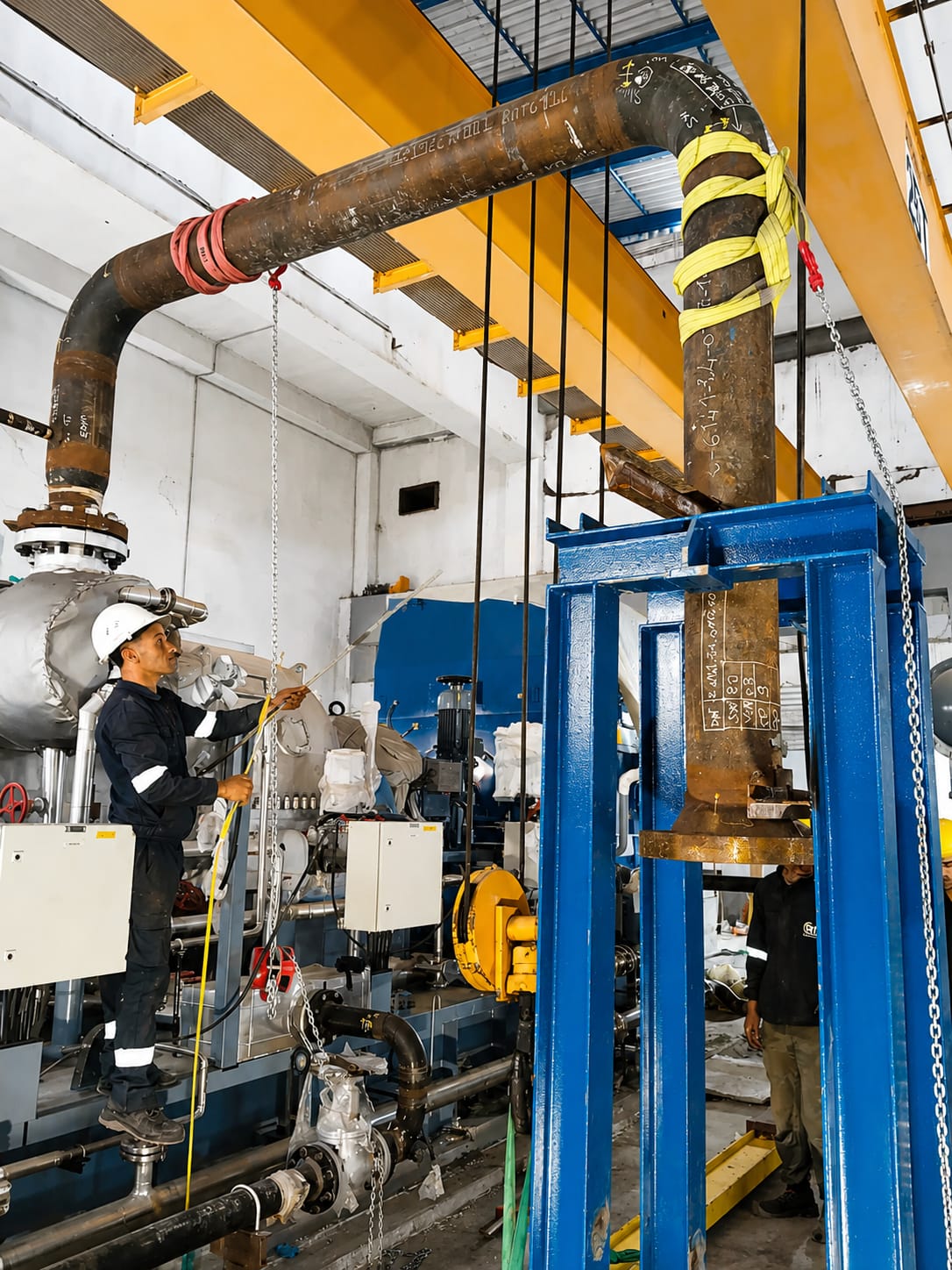 Fabrication et Montage de la Tuyauterie Industrielle : Projet Managem Tizert - AL FARES MANUTENTION / RM PRESTATION